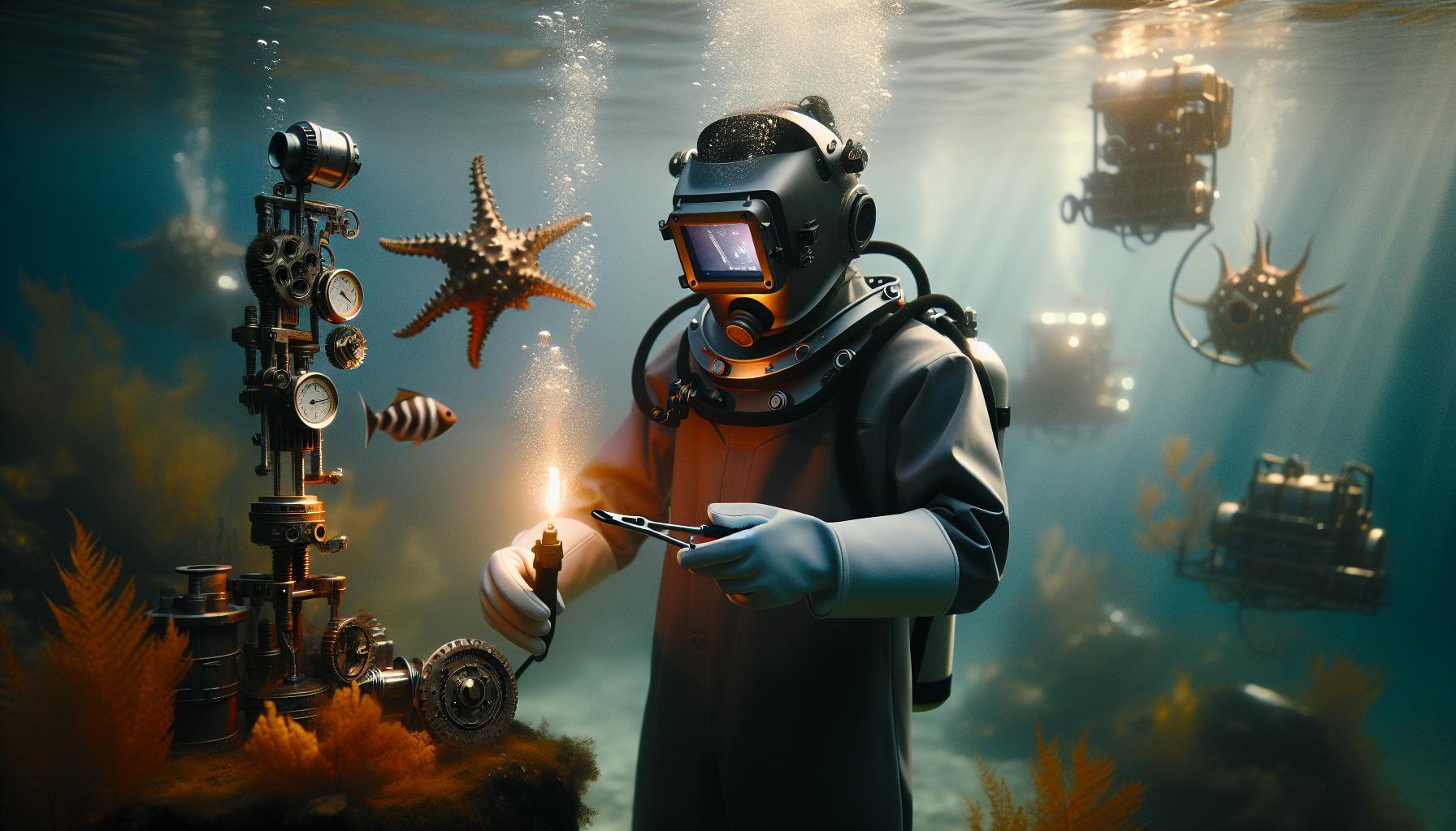 Underwater Welder Salary Based on Industry