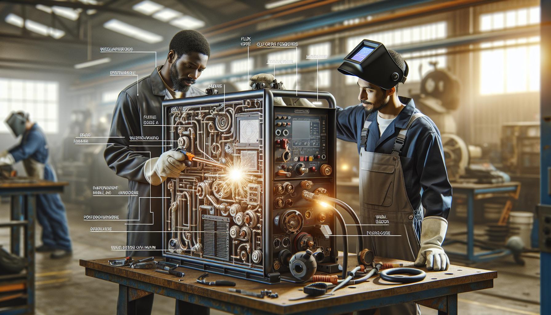 Key Components of a Flux Welding Machine